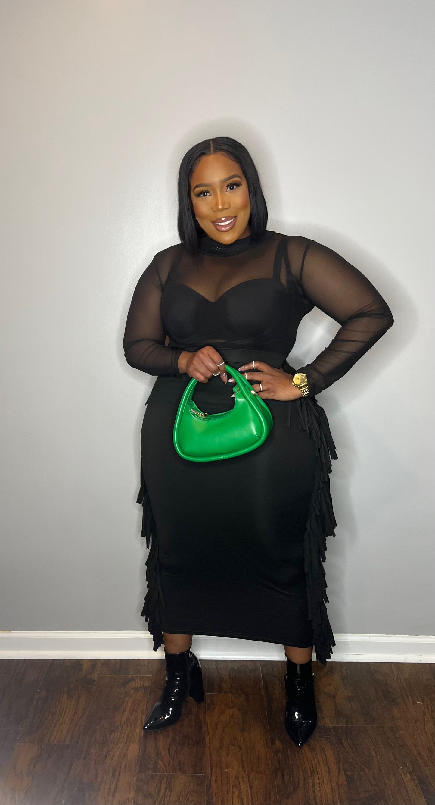Sheera Black Top