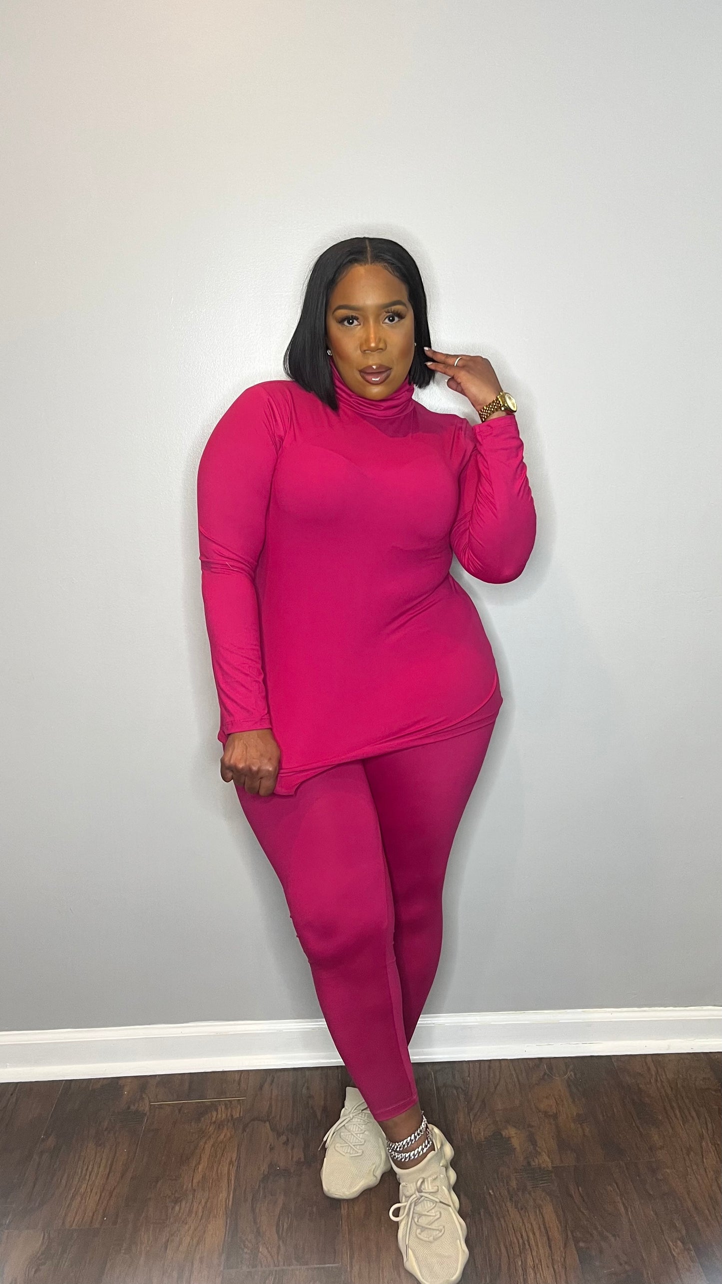 Cute &Trendy Set - Fuchsia