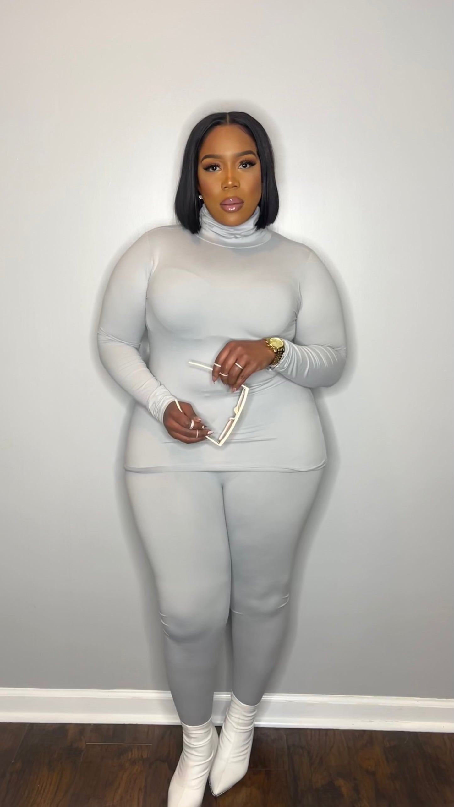 Cute & Trendy Set - Silver