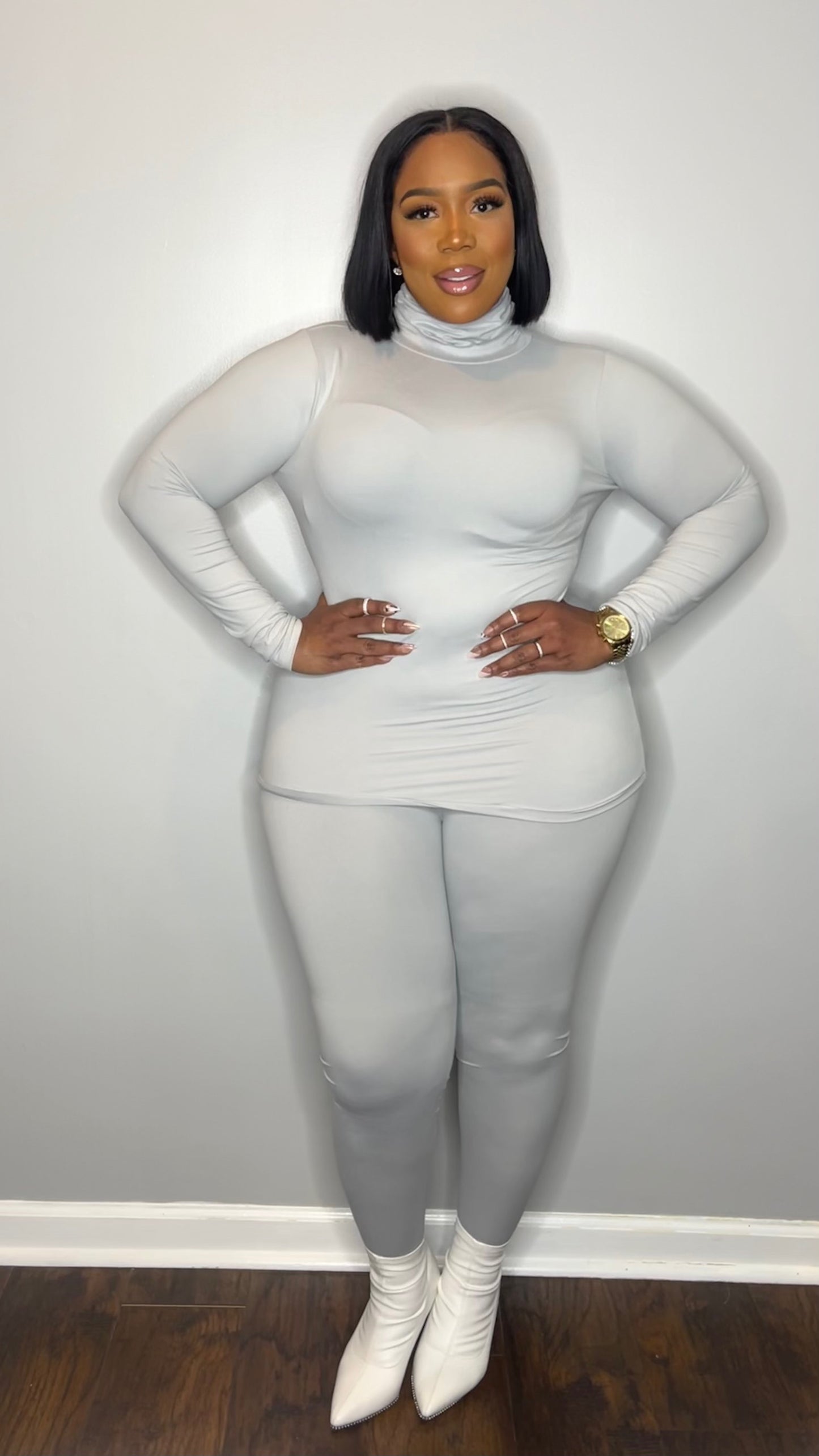 Cute & Trendy Set - Silver