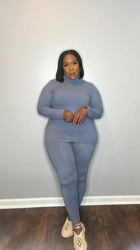 Cute & Trendy Set - Slate Blue
