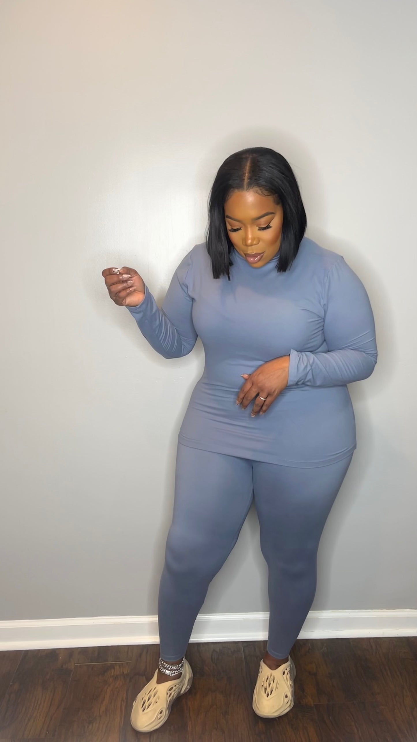 Cute & Trendy Set - Slate Blue